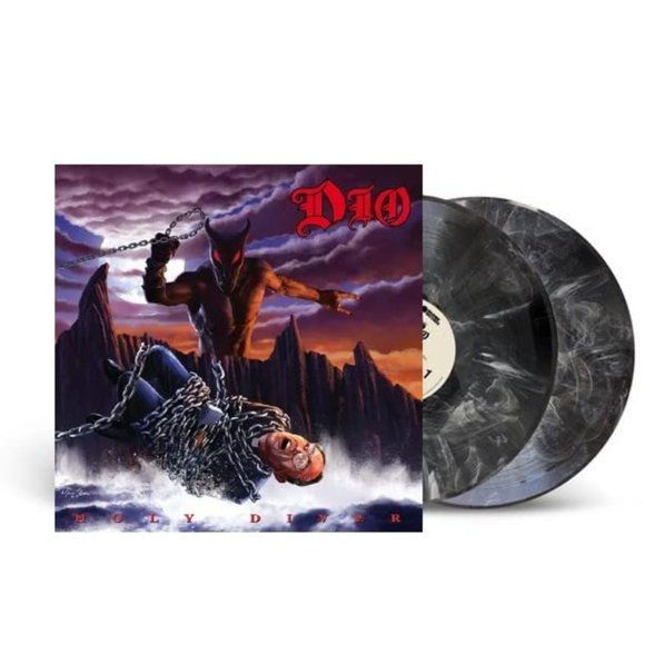 Dio Holy Diver 2-LP ~ Exclusive Colored Vinyl (Blackwater Swirl) ~ New/Sealed! - Picture 1 of 2